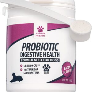 Canine Dietary Supplement, Probiotics for Dog’s Digestive Health, 100g Powder • Furever Friendz