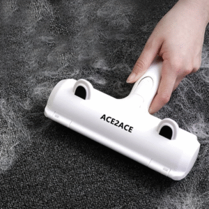 ACE2ACE Pet Hair Remover Roller, Reusable Animal Hair Removal Brush for Dogs and Cats, Easy to Clean Fixed Areas Pet Fur from Carpet, Furniture, Rugs, Stairs, Bedding and Sofa