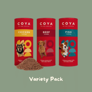 Variety pack dog food