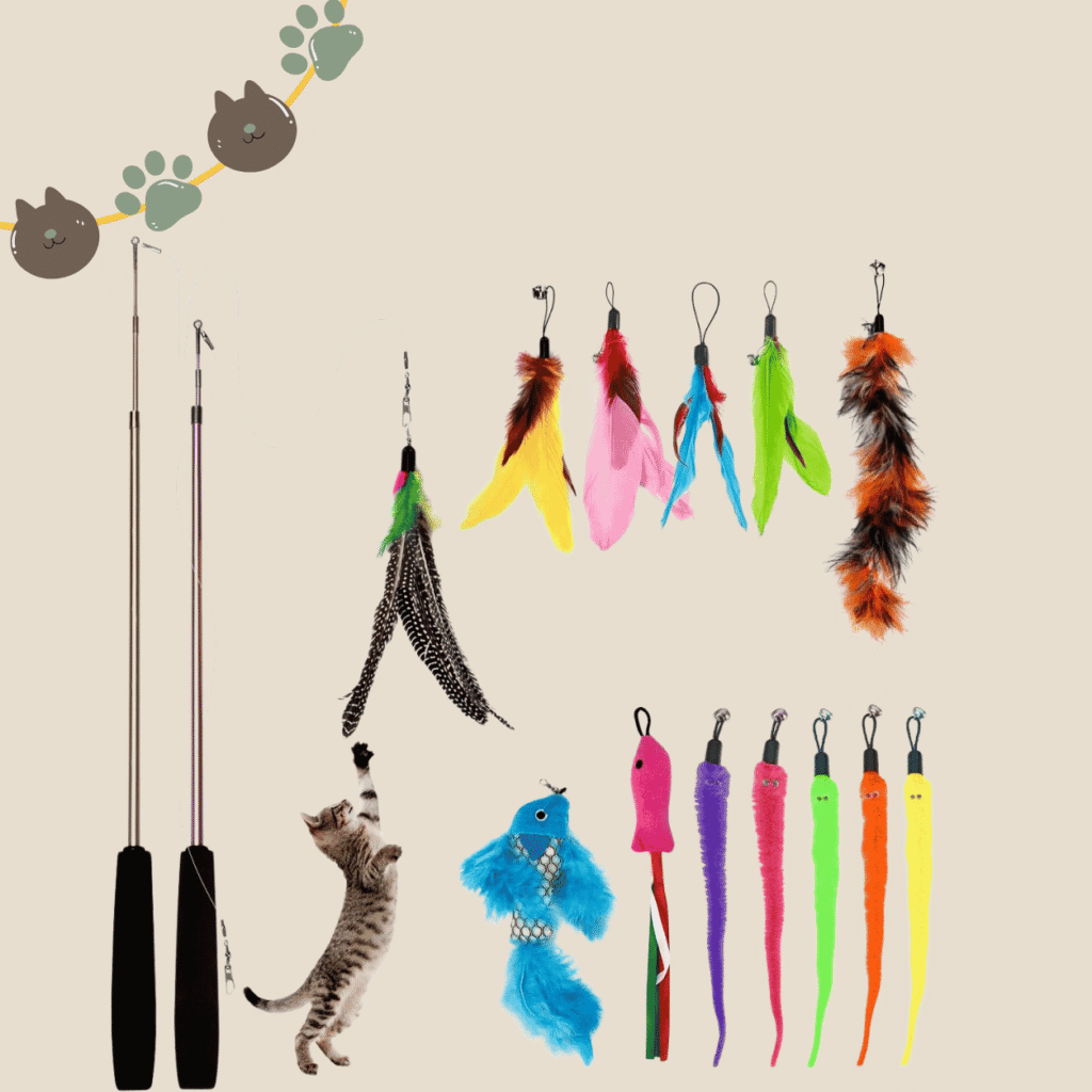 Cat wand for playtime UK