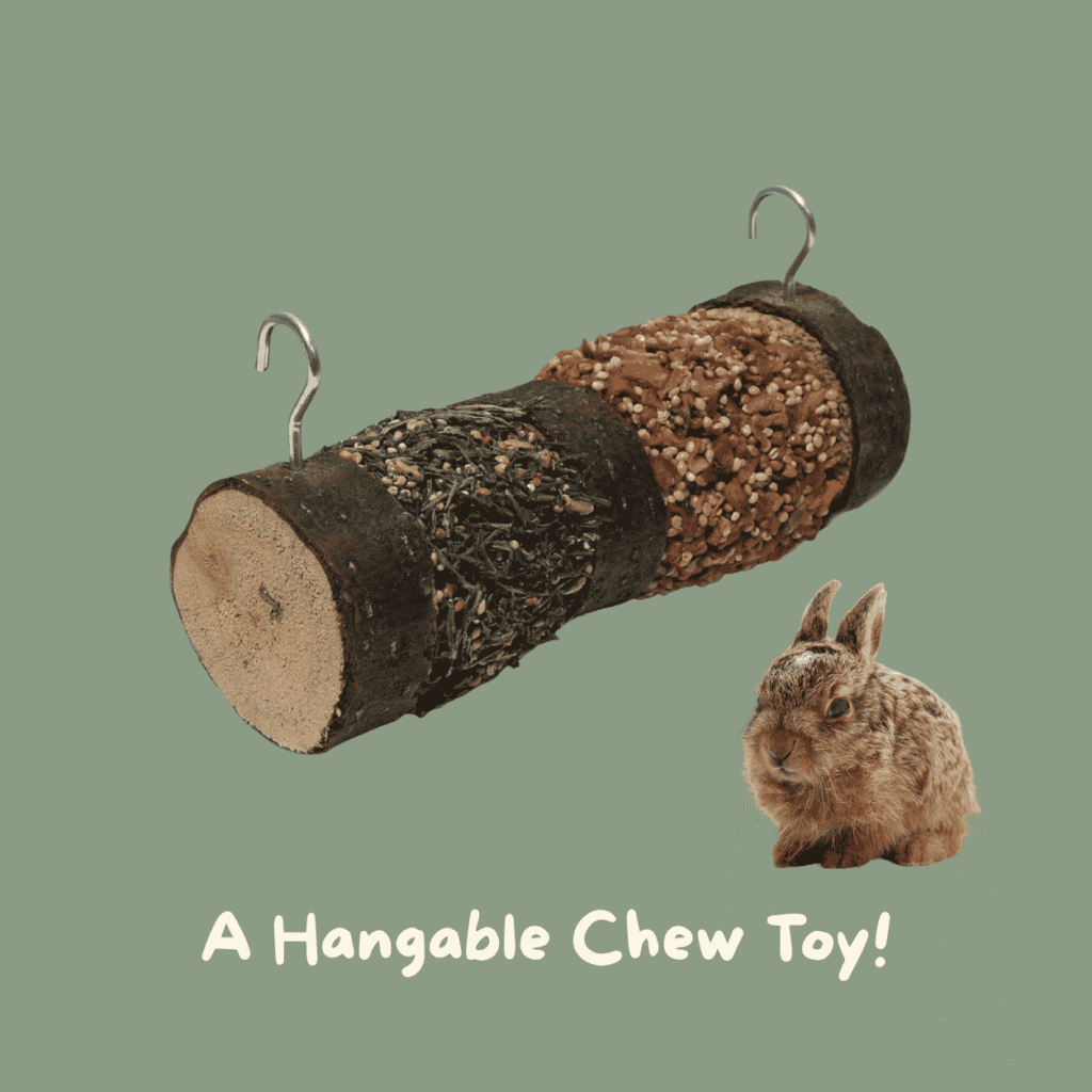 A Hnaging chew toy for rabbit UK