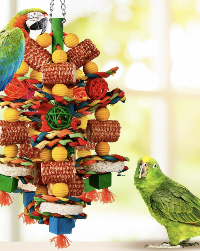 Chew Toys for African Grey Parrots